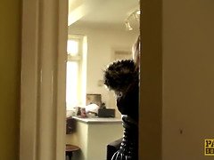 アナル, お尻, デカパイ, フェラチオ, イギリス人, 口内発射, 熟年, 淫乱熟女