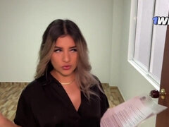 アナル, デカ尻, デカパイ, ブロンド, フェラチオ, 巨乳な, イく瞬間, 濡れ