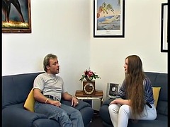Enthousiasteling, Mooi, Pijpbeurt, Vingeren, Duits, Harig, Tiener, Vrouw