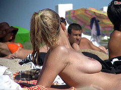 Beach, strand fkk, topless