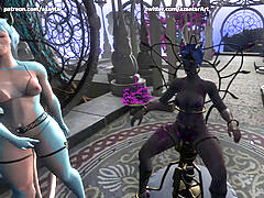 female in intercourse tample (gameplay)