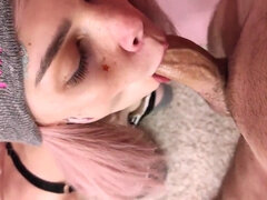 Nana, Grosse bite, Sucer une bite, Frère, Éjaculer dans la bouche, Suçant