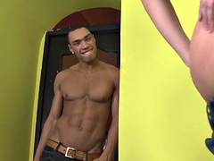 Anal, Culo, Negro, Rubia, Cfnm, Ébano, Europeo, Interracial