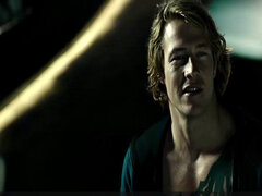 ビキニ, 茶髪の, セレブ, 汚れた　, キス, アウトドア, タトゥー, 水中