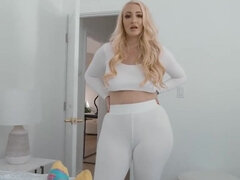 Chica, Verga grande, Tetas grandes, Rubia, Mamada, Acercamiento, Polla, Enorme