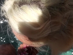 Real Whore Party - Poolside Fun With Two Blond Hair Babes 1 - Destiny Jaymes