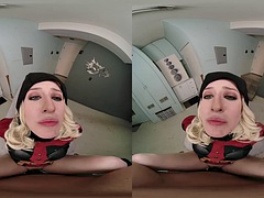 En tercera dimension, Verga grande, Tetas grandes, Rubia, Mamada, Madres para coger