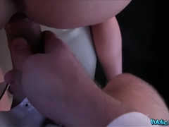 Public Agent (FakeHub): Pretty Waitress Fucks for Cash