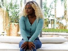 素人, お尻, ブロンド, 茶髪の, バック, 黒人, オマンコ, タトゥー