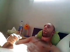 Hairy Daddy cumshot webcam