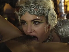 素人, デカパイ, レズビアン, なめる, オマンコ, ガリガリ