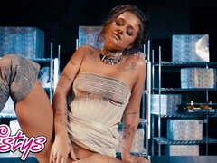 Bottes, Brunette brune, Gode, Femelle, Chatte, Solo, Gicler, Nénés