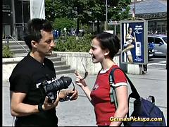 Leie, Europäisch, Deutsch, Öffentlich, Realität, Dürr, Jungendliche (18+), Hure