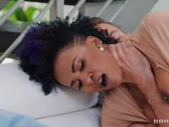 Culo, Negro, Morena, Polla, Sexo duro, Coño, Montar, Cabello corto