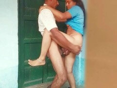Caught, College, Couple, Girlfriend, Indian, Outdoor