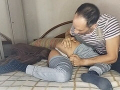 Grote lul, Pijpbeurt, Bruinharig, Handbeurt, Masseren, Kut duiken, Spaans, Kousen