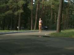 Handbeurt, Roodharige vrouw, Russisch, Tiener
