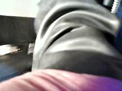 Crossdresser, Spermaladung, Dildo, Schwul, Handjob, Riesendildo, Latex, Masturbation