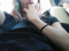 Car, Coed, Orgasm, Panties