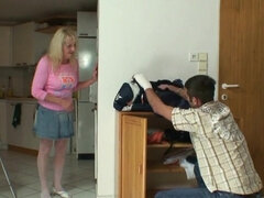 Grote lul, Blond, Tsjechisch, Vriendin, Man, Moeder, Kut duiken, Realiteit