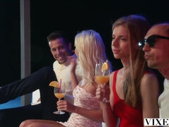 Can a girl be forgiven for thinking the attached man with whom she is having an affair isn’t triple-dipping? When Emelie and Eveline discover they a