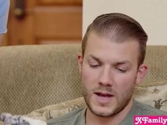 Hot Teen Stepsister Jewelz Blu Sucks Stepbro's Big Dick - Taboo Blowjob & Hardcore Fuck