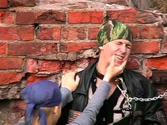 Blasen, Frau frau mann, Im freien, Flotter dreier