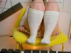 Leie, Frau, Selbstgemacht, Milf, Natürlich, Orgasmus, Muschi, Solo