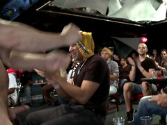 Amateur stripper party gets wild