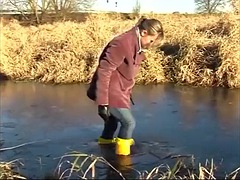 Laarzen, Latex, Rubebrstof