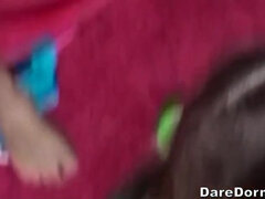 Bikini, Morena, Universidad, Residencia universitaria, Lamidas, Fiesta, Flaco, Juguetes