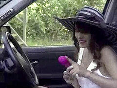 Aida juicy cock-squeezing cooter Serviced By a Mechanic