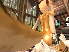 3d, Большая жопа, Минет, Волосатые