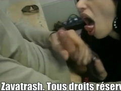 素人, フェラチオ, 口内発射, 公共, 現実, ヤリマン, スペルマ, ヴィンテージ