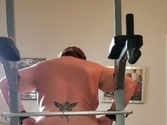 素人, ぽっちゃり, デカパイ, ボンデージ, 淫乱熟女, 自然山雀, 赤毛, 拘束