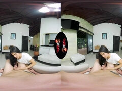 Amateur, Sucer une bite, Mignonne, Branlette thaïlandaise, Fille latino, Pov, Public, Plan cul à trois