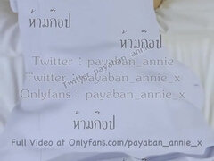Leie, Asiatisch, Blasen, Kondom, Spermaladung, Handjob, Thai, Uniform