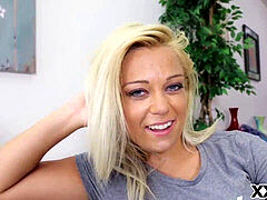 towheaded step-sister Kenzie Green Gets pulverized