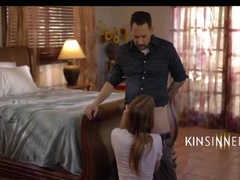 Step Dad: My Redhead Step Daughter Offers Intimate Relaxation