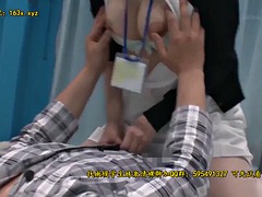 アジア人, デカパイ, 医者, 日本人, 看護婦