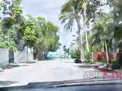 Черные, Брюнетки, В машине, Член, Семья, Огромные размеры, Милф, Мачеха