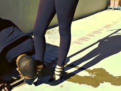 Amateur, Grosse bite, Gros seins, Femme dominatrice, Branlette thaïlandaise, Masturbation, De plein air, Rousse roux
