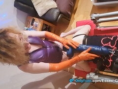 素人, お尻, ディルド, フィストファック, ゴム, 淫乱熟女, ペニスバンド, おもちゃ