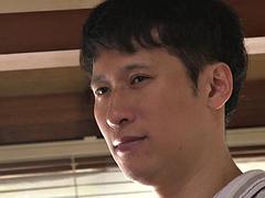 アジア人, デカ尻, フェラチオ, 日本人, 淫乱熟女