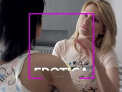 アナル, 美女, 茶髪の, エロティック, 小柄, ロシア人, ティーン, 三人