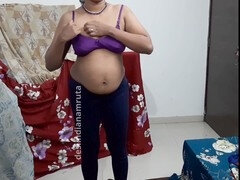 Amateur, Female, Handjob, Housewife, Indian, Milf, Mom, Orgasm