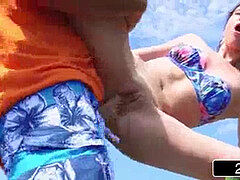 Brown-haired, tattoo, big-tits