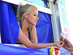 Ass, Behind the scenes, Big tits, Blonde, Blowjob, Pov, Reality, Toys