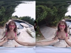 フェラチオ, 茶髪の, 手コキする, 小柄, 現実, ティーン, オッパイの