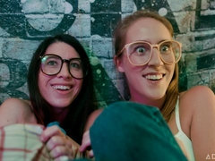 Cul, Poupée, Embrassement, Lesbienne, Léchez, Chatte, Dénudage, Adolescente